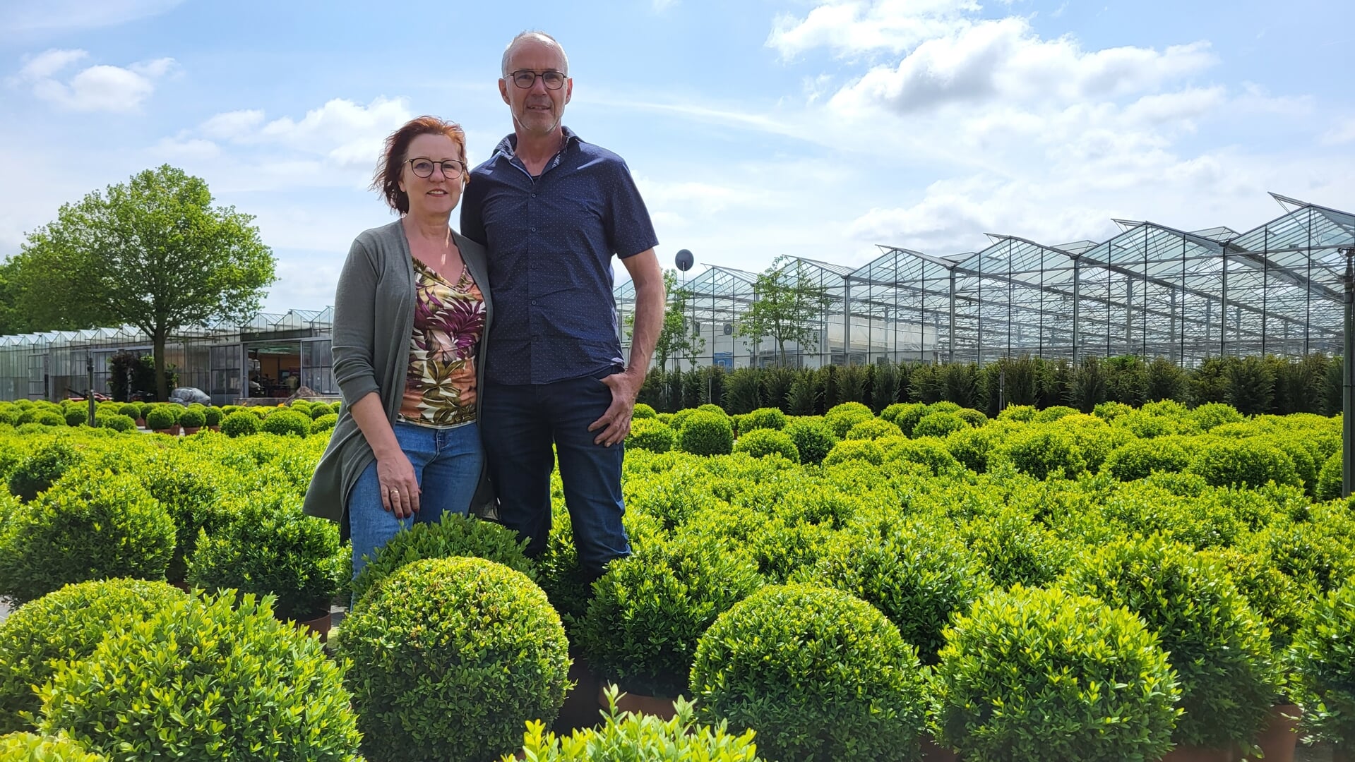 Geert en Els staan al 25 jaar aan het roer van de Wanroijse boomkwekerij. Die mijlpaal willen ze graag vieren.