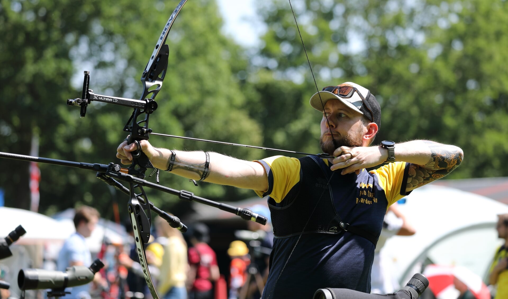 Rick van der Ven wint ook 3e Lowlands Archery Series