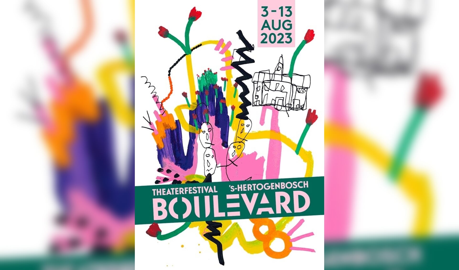 Theaterfestival Boulevard vindt van 3 t/m 13 augustus plaats in Den Bosch.