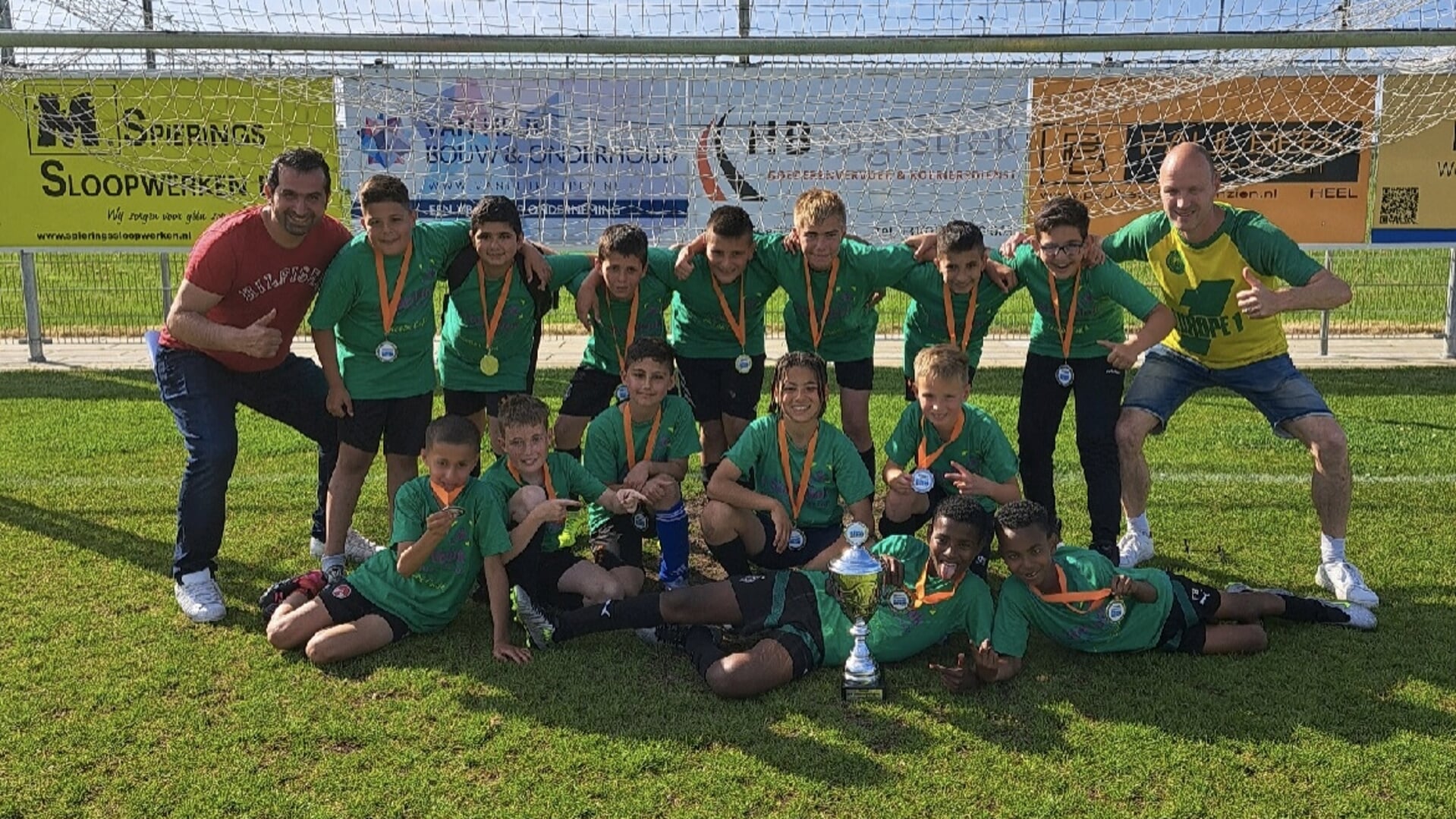 De jongens uit groep 7/8 van 't Startblok hebben zich gekwalificeerd voor de finale van het NK schoolvoetbal.