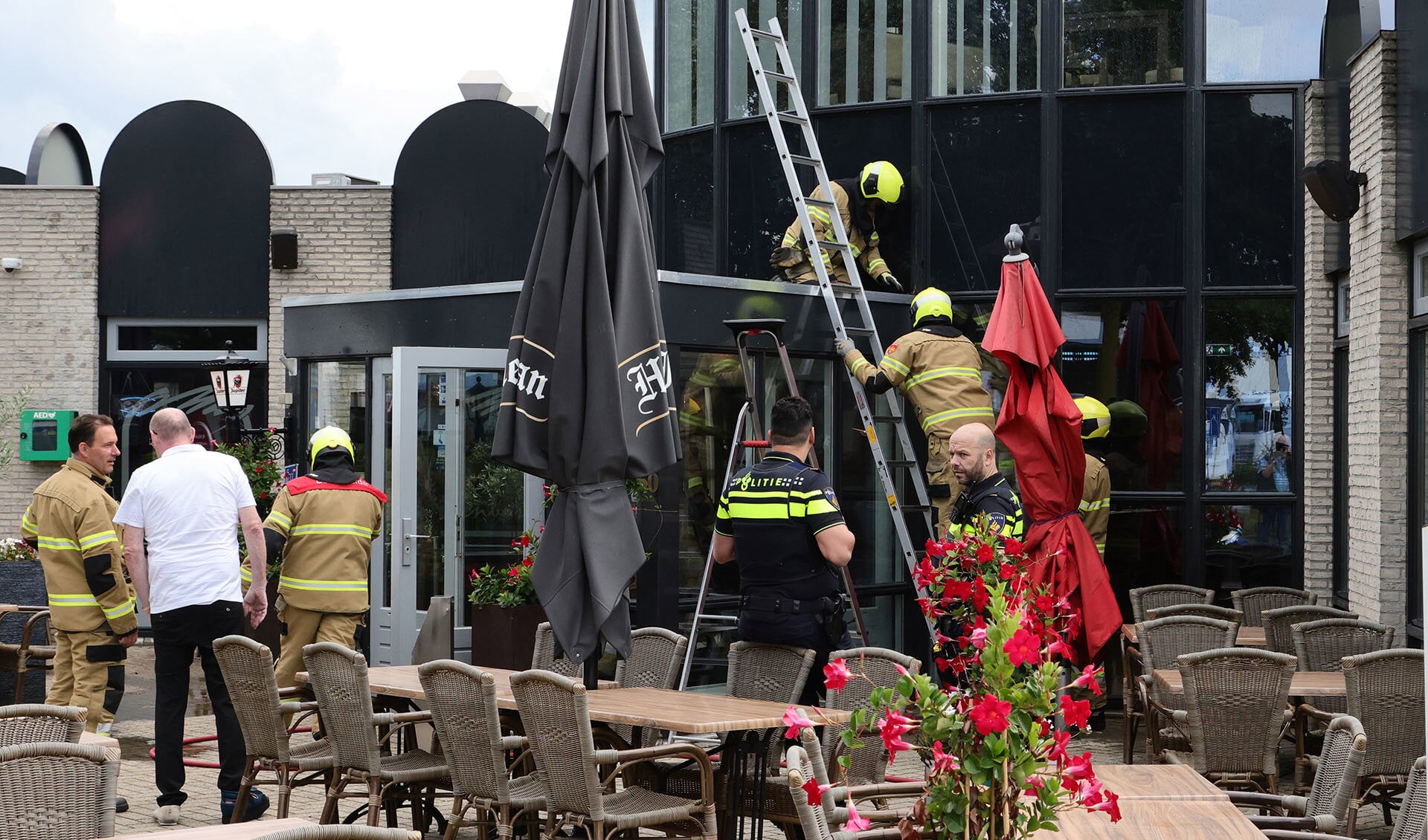 Brandweer Berghem opgeroepen voor brandje in Restaurant