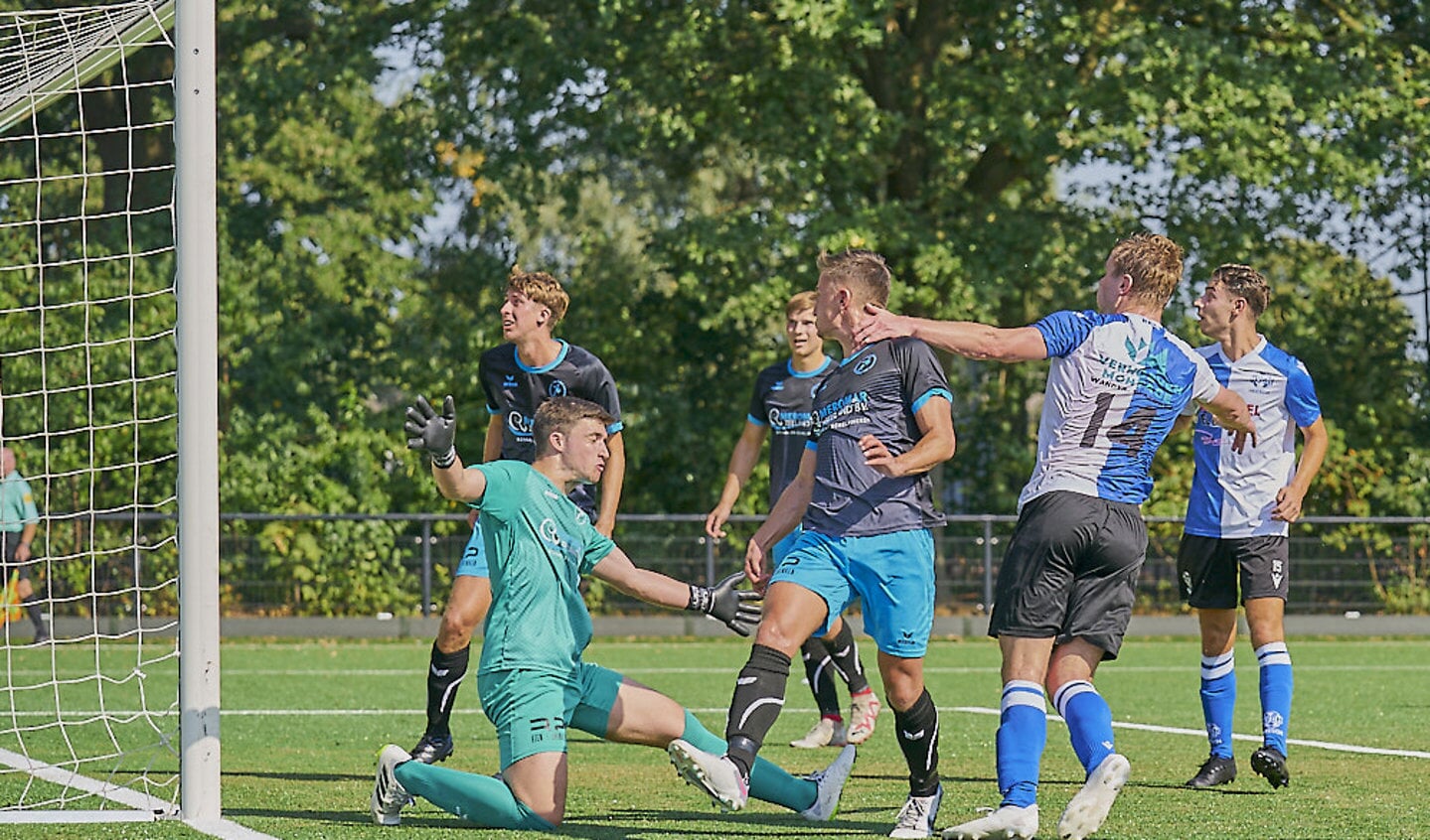 HVCH ging na een sterke eerste helft alsnog onderuit tegen GOES.