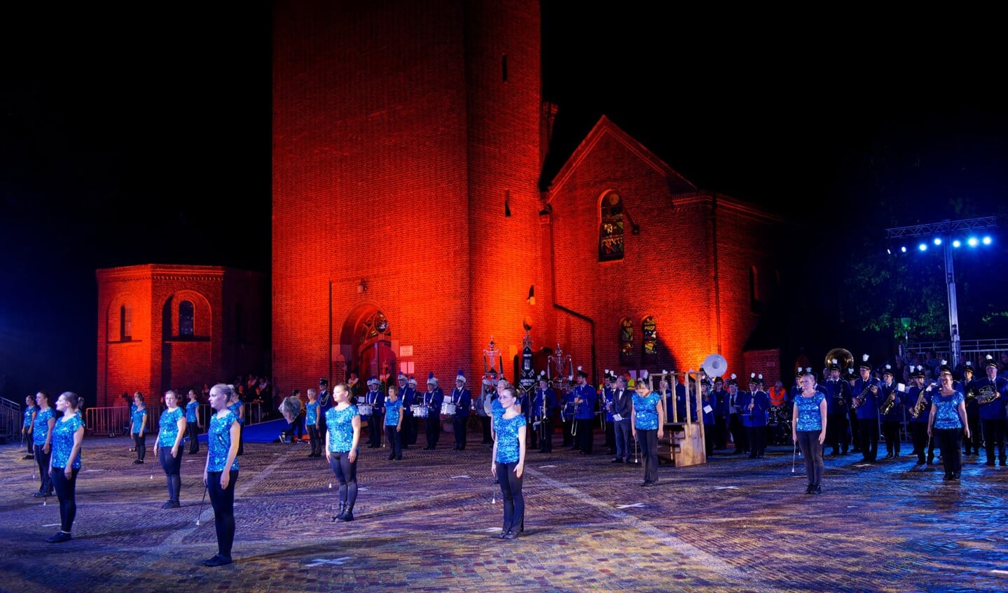 De avond werd ingevuld door 5 korpsen uit de regio.