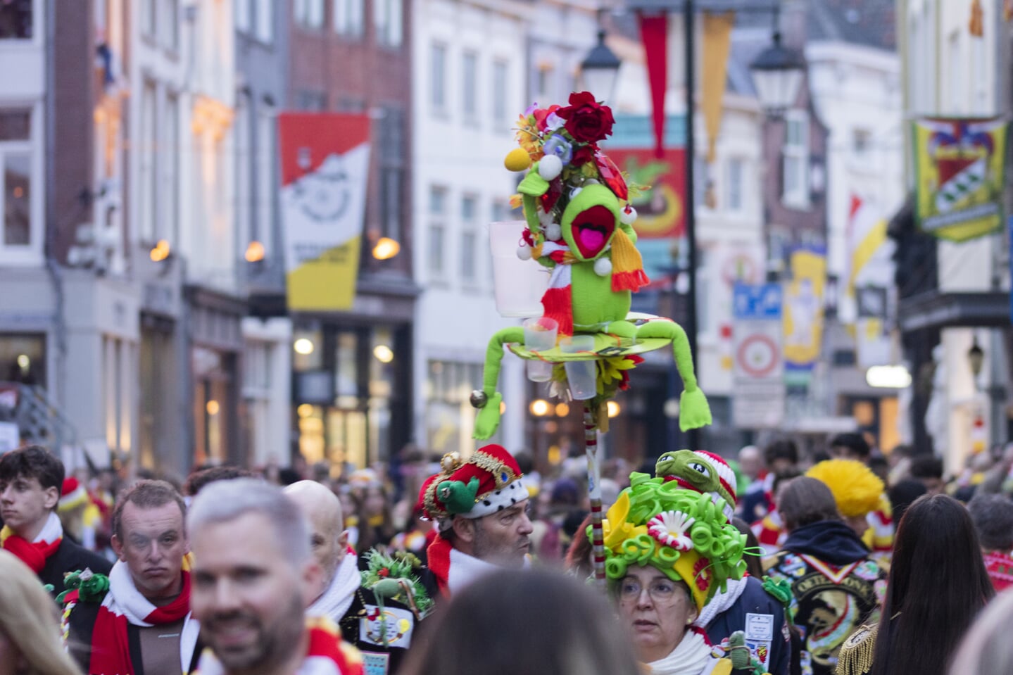 Het was weer bijzonder gezellig op de zaterdag van carnaval in Oeteldonk.