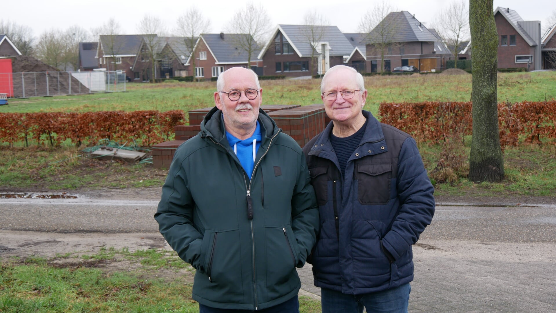 Jan Brok en John Zijlmans zitten in het dagelijks bestuur van Wijkraad Zuidelijk Veghel.