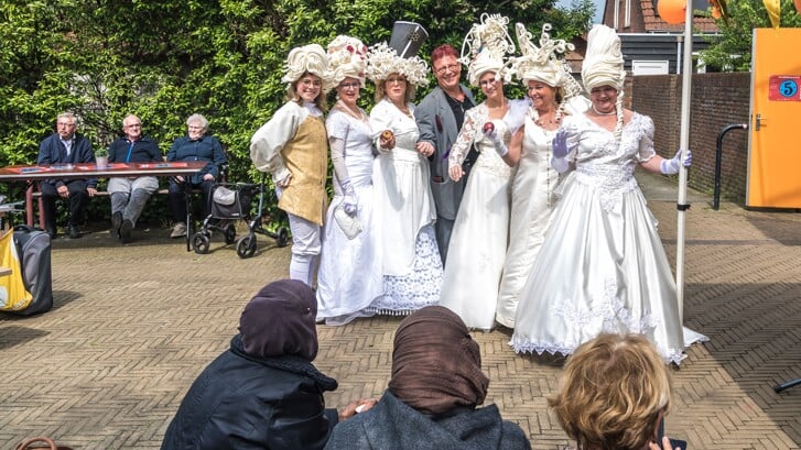 Bevrijdingsdag werd in de Oranjewijk op een speciale manier gevierd.