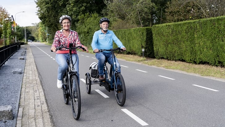 Test de stabiele Tworby fietsen. (Foto: Julia van der Vegt Photography)