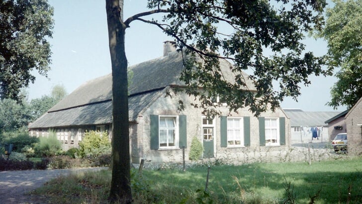 Hoeve Creijtenborg in Zijtaart in de jaren ’80 na verbouwingen door de familie Van Heeswijk.