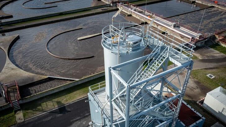 Het afvalwater van tienduizenden bedrijven komt bij de waterzuivering terecht. 