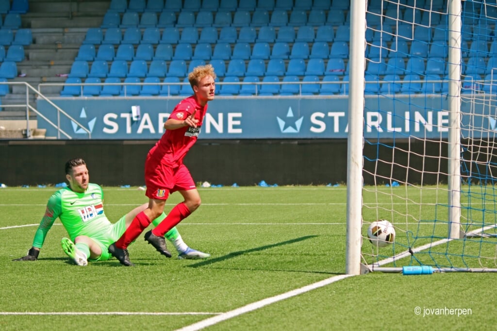 Berghem Sport verloor van FC Eindhoven AV. (Foto: Jo van Herpen)