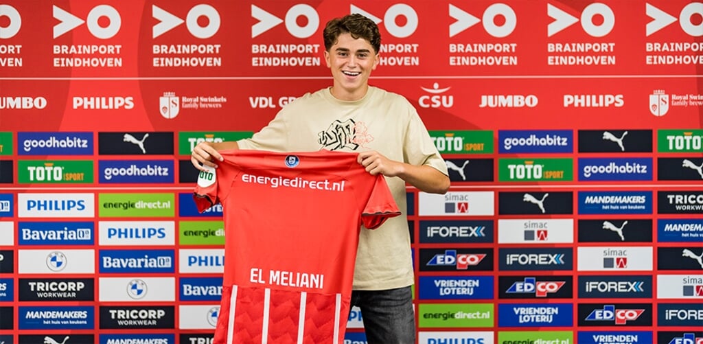 Reda El Meliani heeft zijn eerste profcontract getekend in Eindhoven.