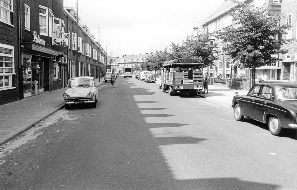 De Van Noremborghstraat in Den Bosch op 21 juli 1966.