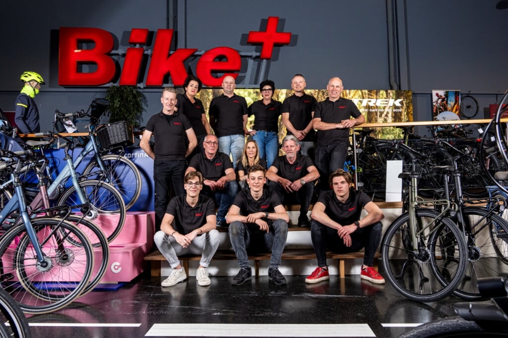 Het team van Bike+. 