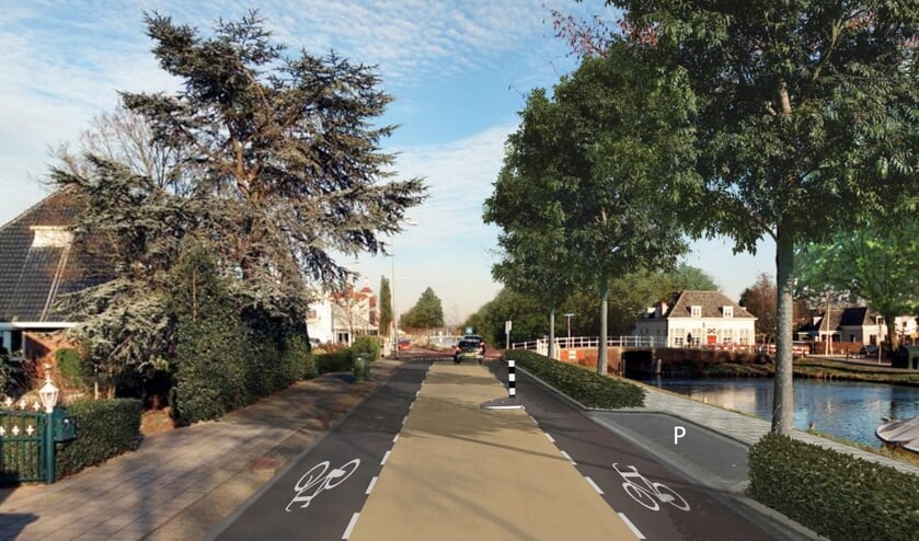 <p>Sfeerimpressie hoe de Zoutmansweg en Raadhuisweg er na de werkzaamheden uit komen te zien.</p>