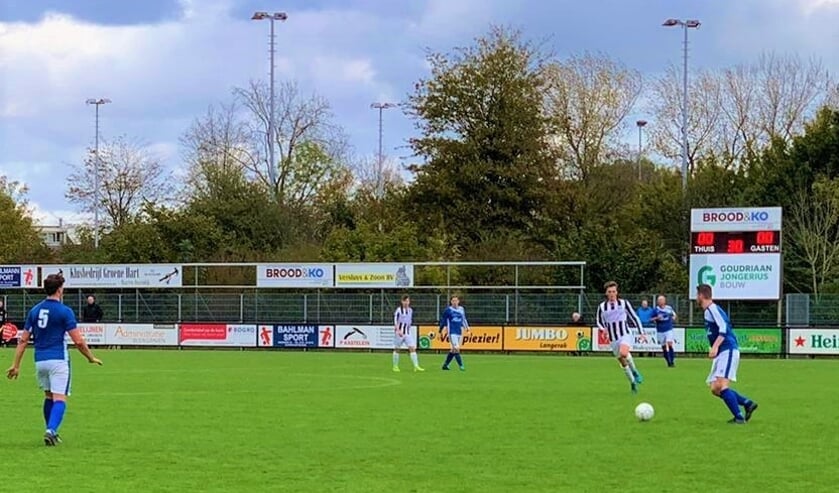 Na een half uur stond er nog 0-0 op het scorebord