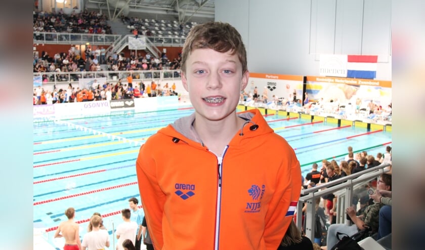 Roan van der Weide op het NJJK