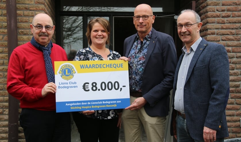 V.l.n.r. Gert Nap, Nelleke Mouthaan, Rob Overes en Jan Bouwens