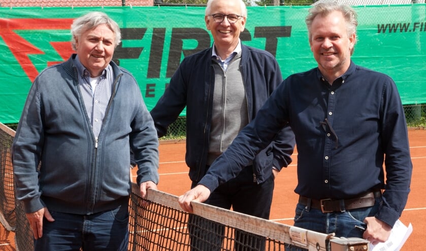 vlnr. Jan de Jong, Steven de Raat en Niels Maree