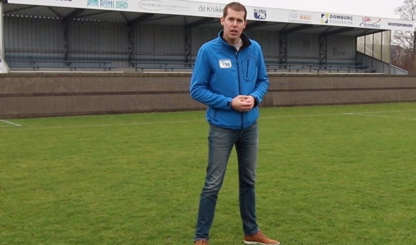 Voorzitter Arjan Griffioen. Foto: Danny de Vries