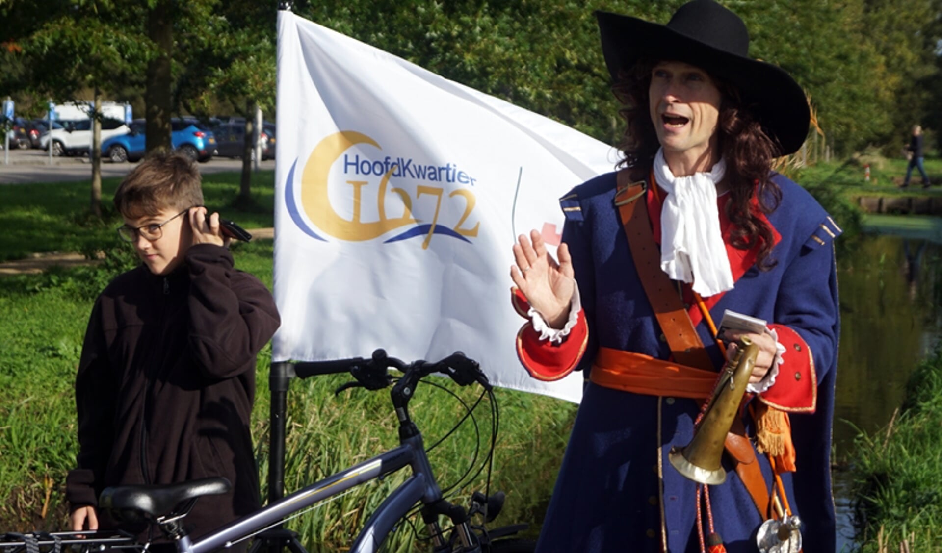 Wouter van de Waterlinie vertelt over de fietsroute