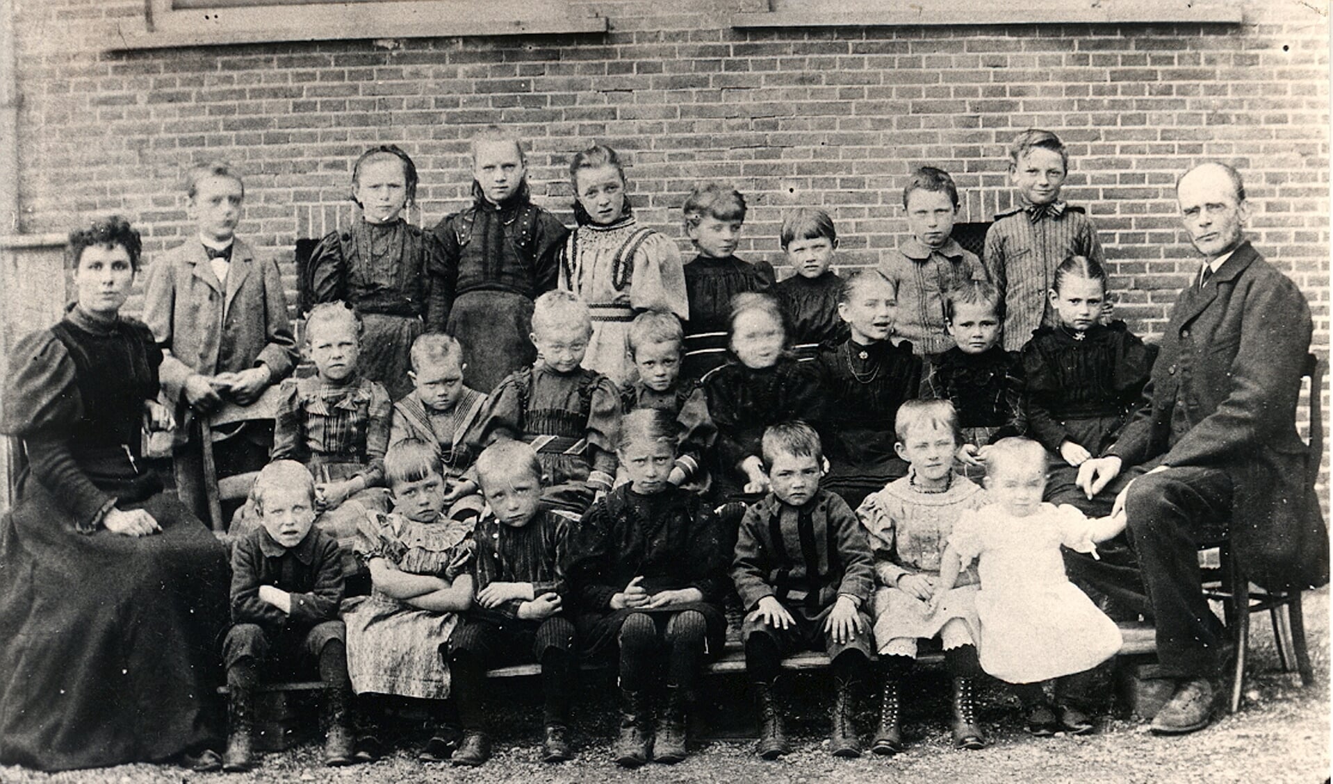 Schoolklas in de Meije 1897.