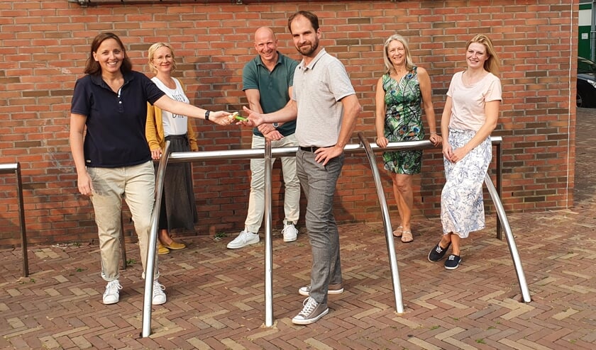 V.l.n.r.: Willeke de Waal, Matthja Sterk, Leander Hamel, Olaf van Dijk, Ciska Tijssen en Jennifer Verbaan-Thoen.