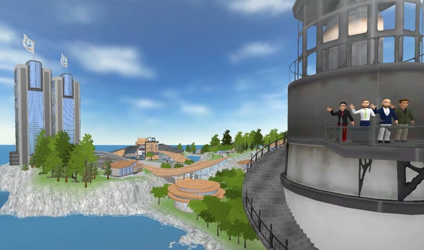 GoMeet is een virtueel eiland met campus