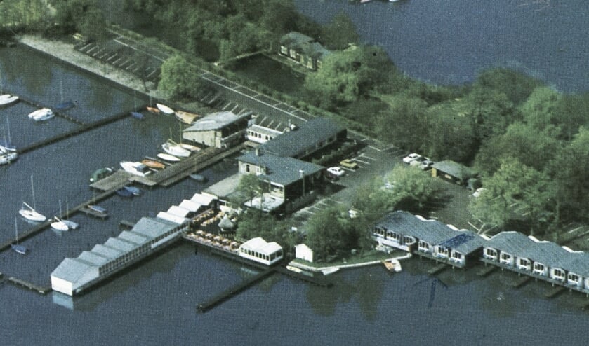 <p>Het complex Elhoeven in volle glorie in 1975. Beeld: archief Streekmuseum Reeuwijk</p>
