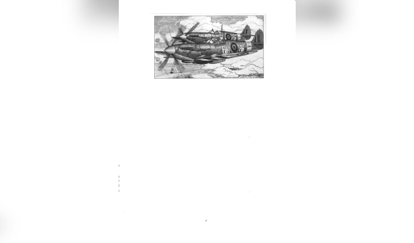 <p>Een Spitfire zoals die vloog over Reeuwijk.</p>