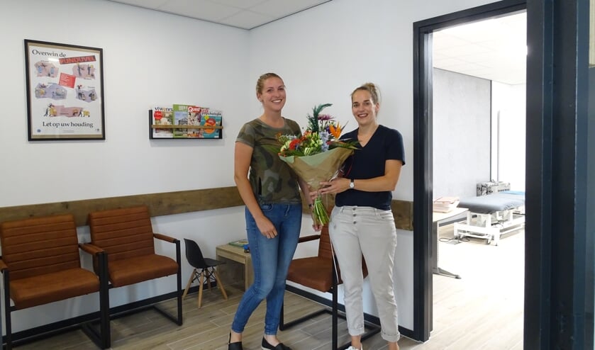 <p>V.l.n.r.: Marlous Fransen Koole en Moniek Boere.</p>