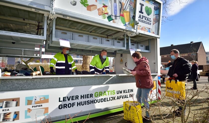 <p>De Mobiele Milieustraat van Cyclus komt in september weer naar de gemeente Bodegraven-Reeuwijk. Beeld: Pim Mul</p>