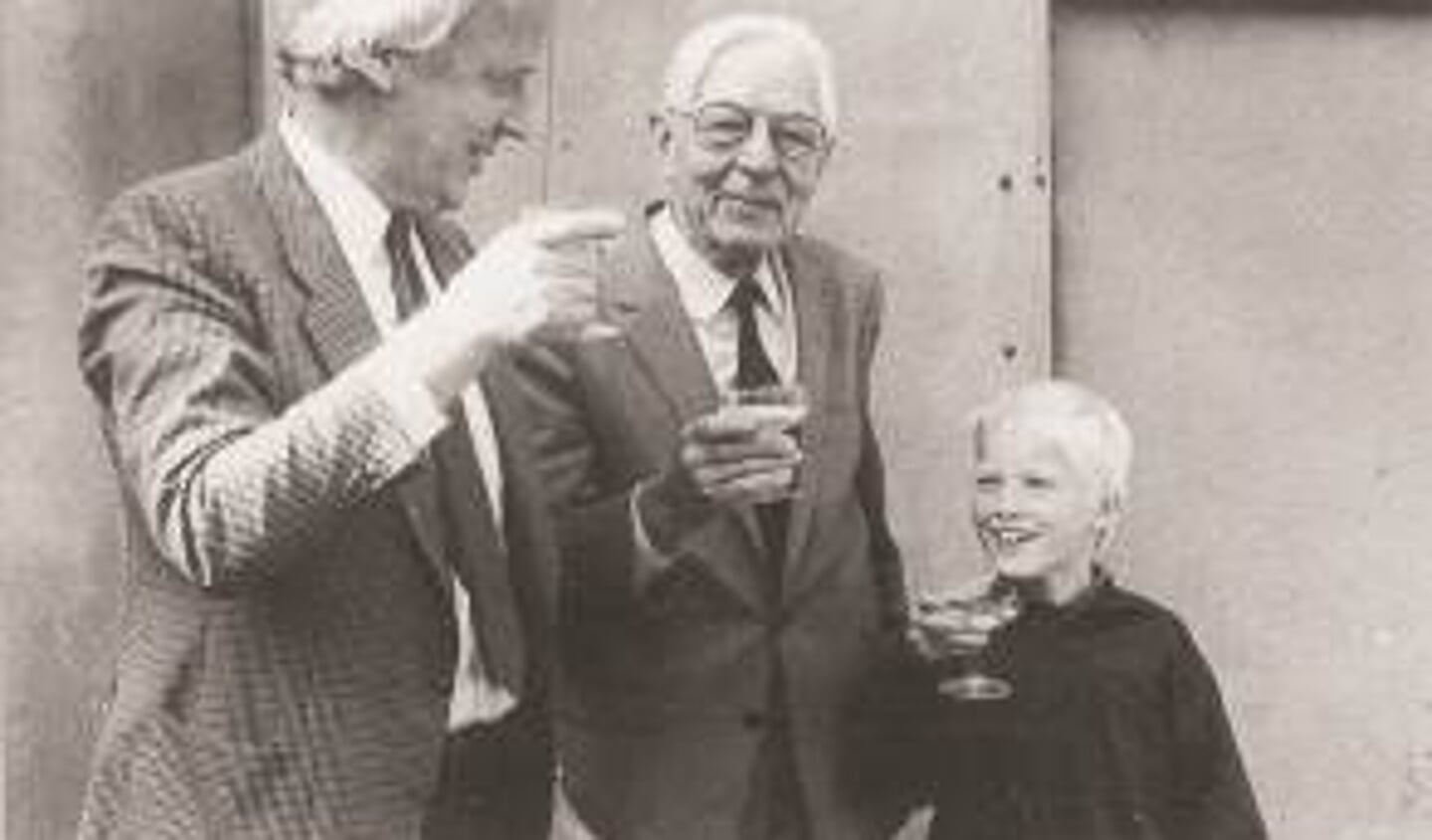 V.l.n.r. Joop Bos (derde generatie), Jan Willem Bos (tweede generatie) en Martijn Bos (vierde generatie).
