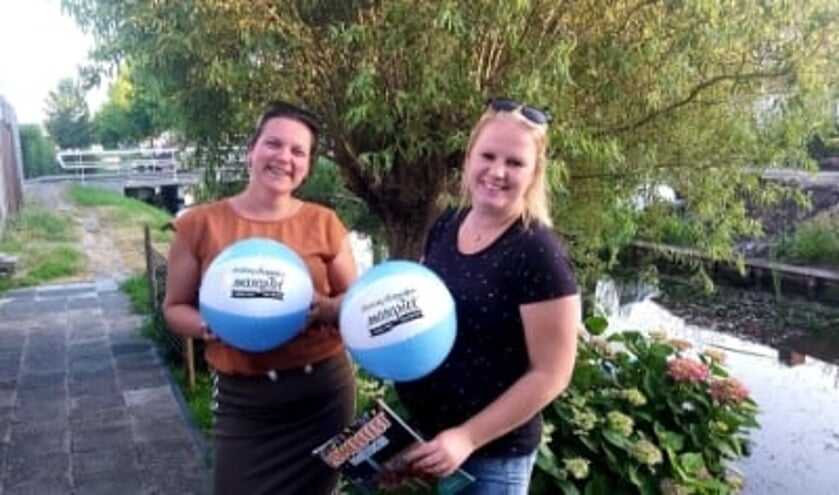 Sanne Brinks (links) en Iris van Nieuwkoop (rechts). Beeld: Sabrina den Haag