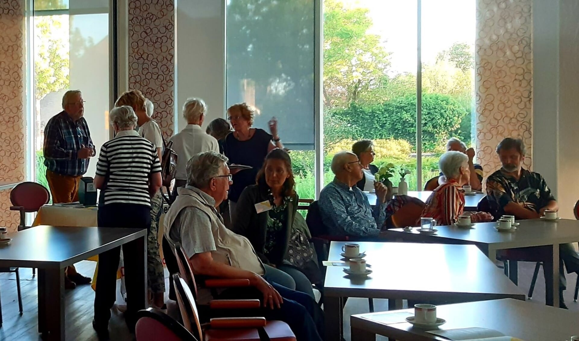 Alzheimer café Reeuwijk, mei 2022. Beeld: Alzheimer cafés Midden-Holland