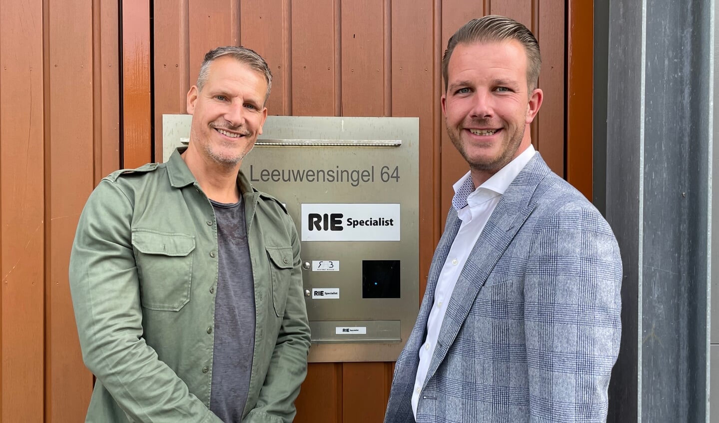 (links) Gido Stuurman en (rechts) Pierre van Os.