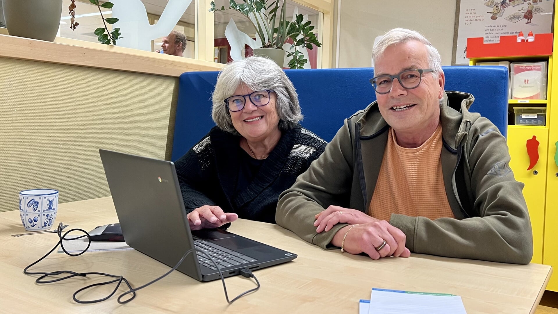 Jan en Wilma van de Papierwinkel.