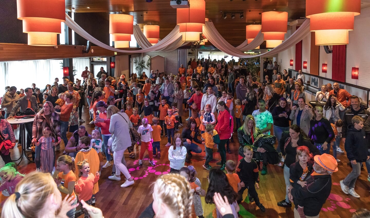 Kinderdisco in De Brug. Beeld: Stichting Volksvermaak Reeuwijk