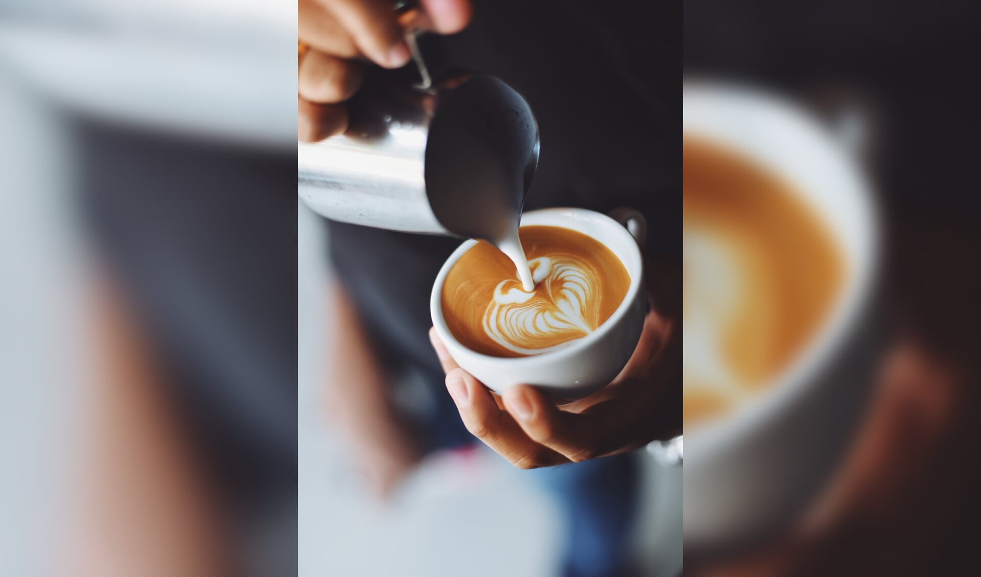 Lekker digitaal kopje koffie doen. Beeld: Pexels.com