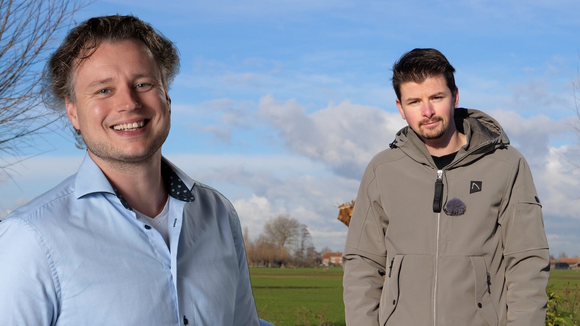 Tom Nederend (links) en Bart Oostvogels spreken op het symposium 'Elektrisch brengt je verder'