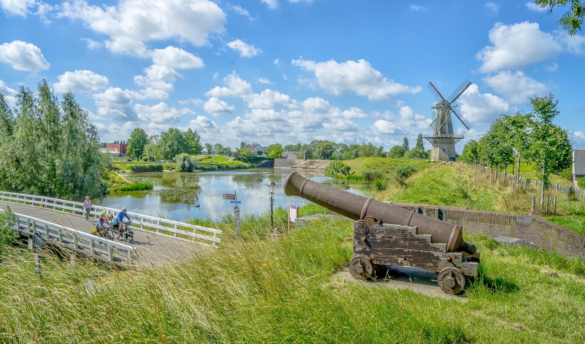 Winnende foto 2023. Beeld: Stichting Oude Hollandse Waterlinie