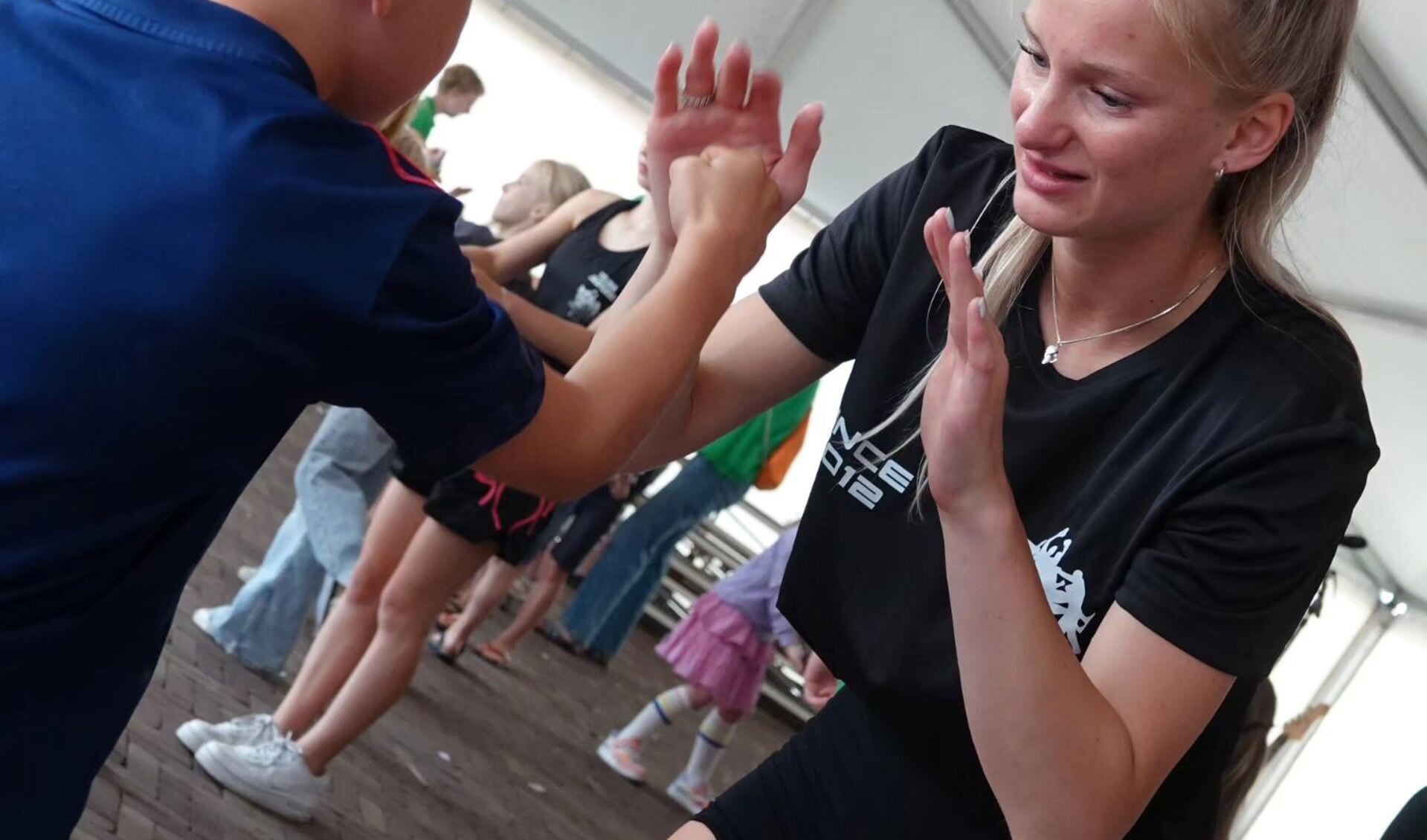 Kennismaken met kickboksen. Beeld: Sportcentrum ReBo