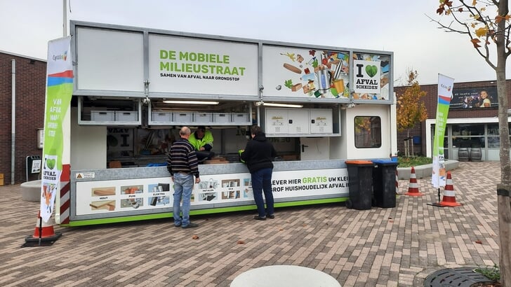 De Mobiele Milieustraat is de komende maanden weer in de gemeente actief.