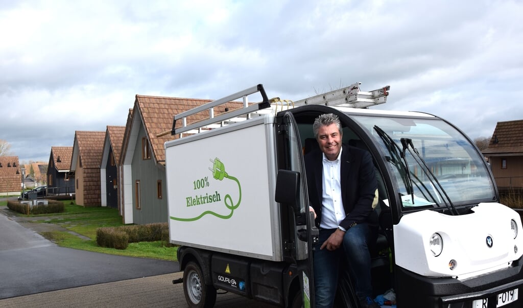 Arjan van Esveld, general manager Landal Reeuwijkse Plassen, spreekt op 21 maart op het symposium van het OPBR.