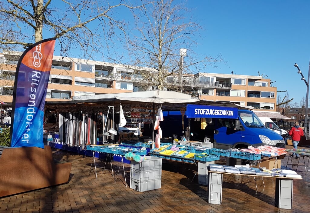 Ritsendokter op de markt in Bodegraven