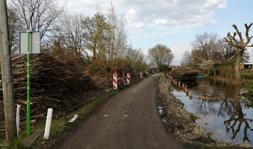 De Lecksdijk is klaar om de oude fundering aan de wilgen te hangen.