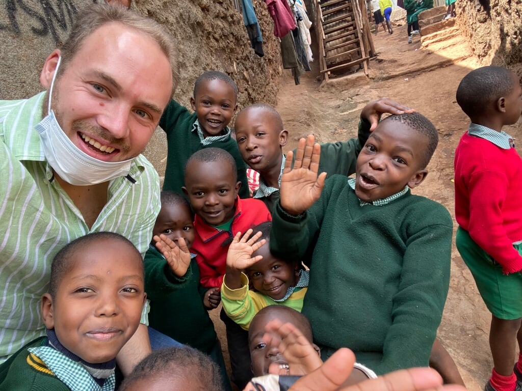 Wojtek Dubelaar in Kenia