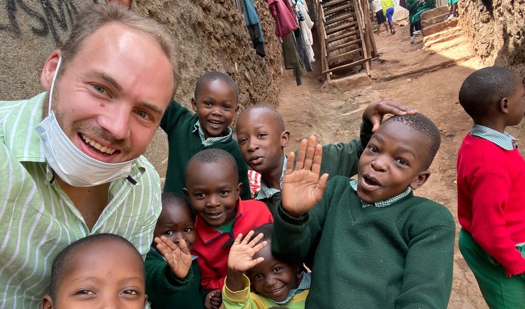 Wojtek Dubelaar in Kenia