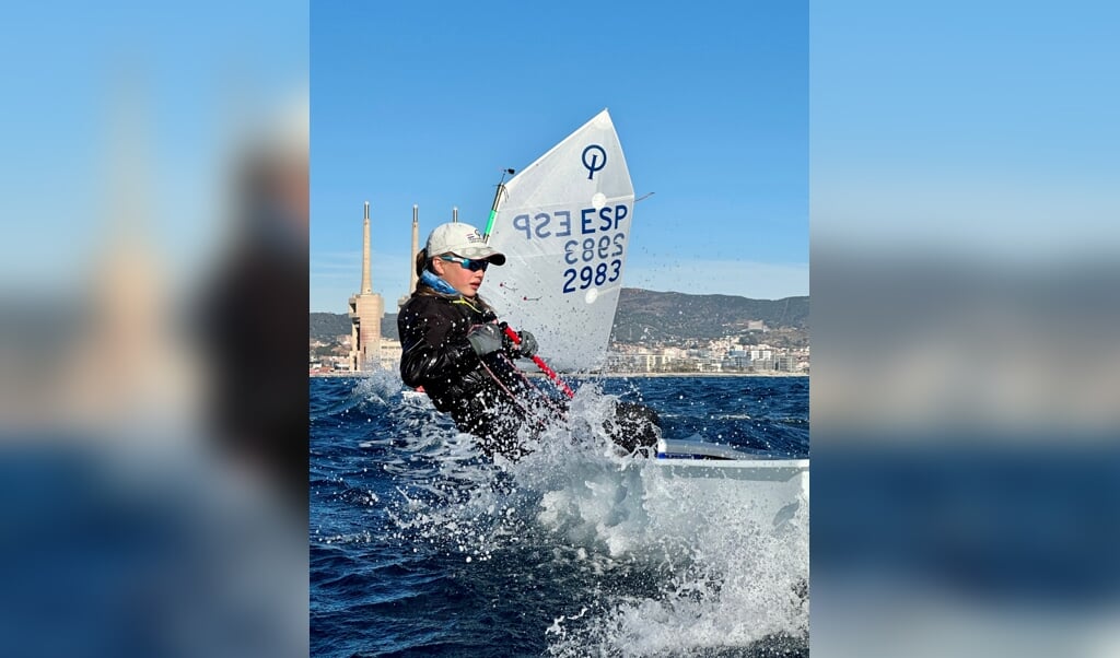 Puck in actie op het water. Beeld: Vivian Habets