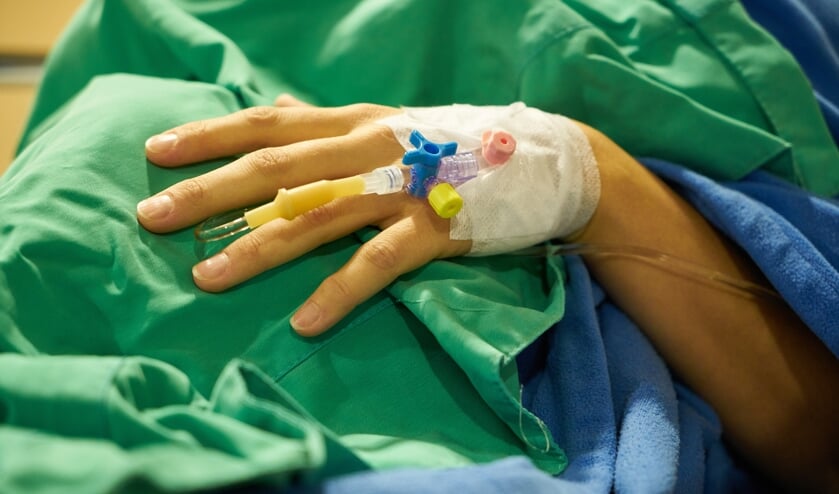 De man belandde op de intensive care.