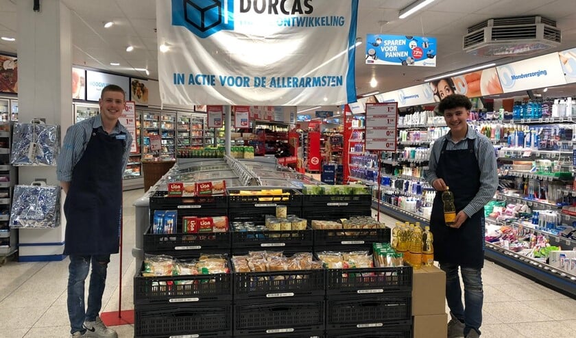 Alle producten van het lijstje stonden in de winkel bij elkaar op een stelling. Handig! (Foto: PR)